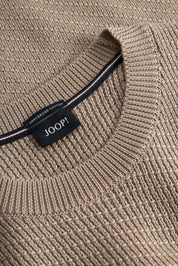 Strickpullover aus Baumwolle - 242 - Braun