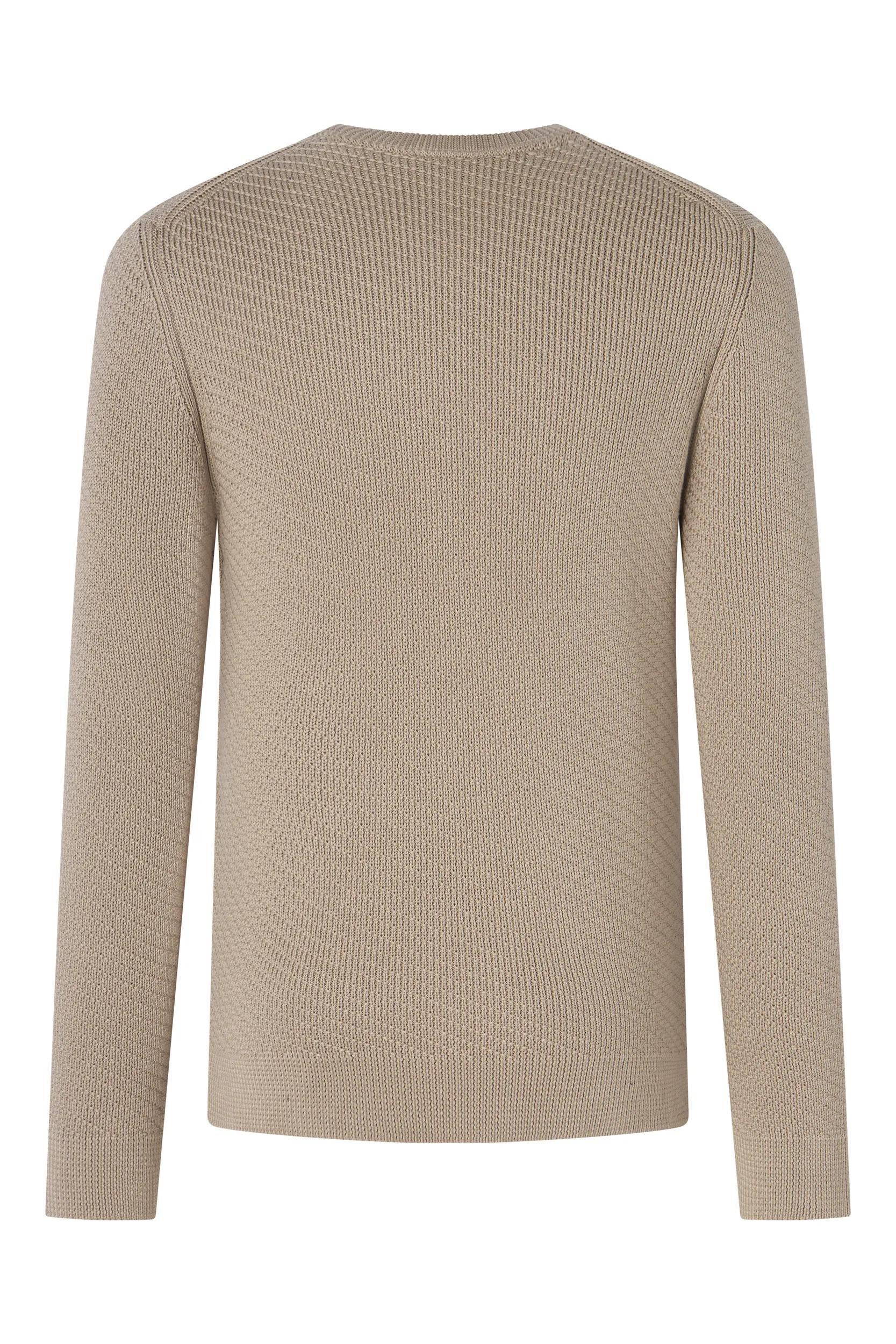 Strickpullover aus Baumwolle - 242 - Braun