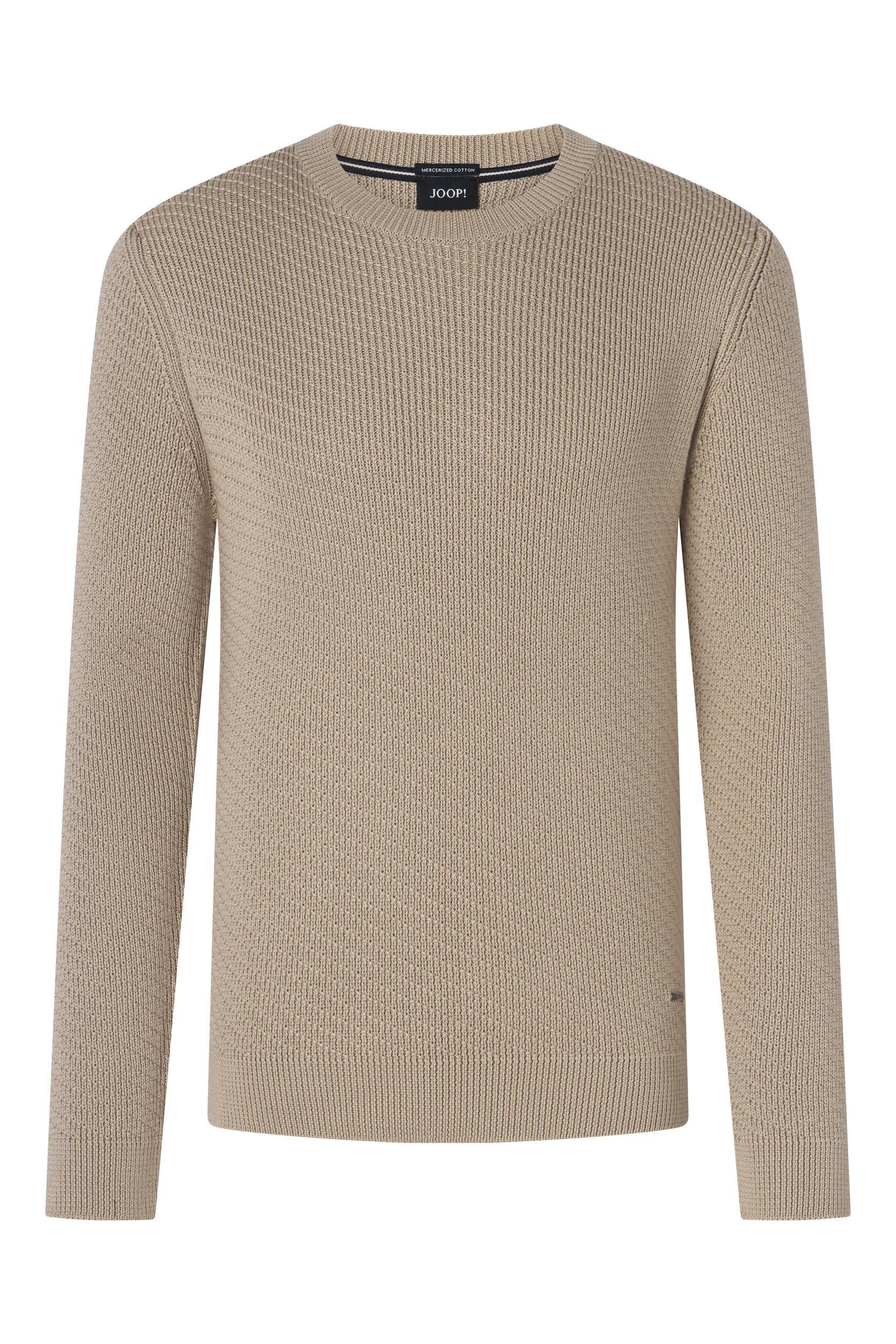 Strickpullover aus Baumwolle - 242 - Braun