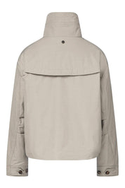 Übergangsjacke mit Stehkragen - Dark Beige 251 - Grau