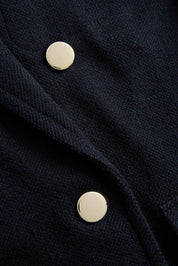 Blazerjacke aus Baumwolle - Navy 415 - Blau