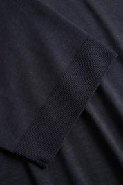 Poloshirt aus Lyocellmix - Navy 415 - Blau