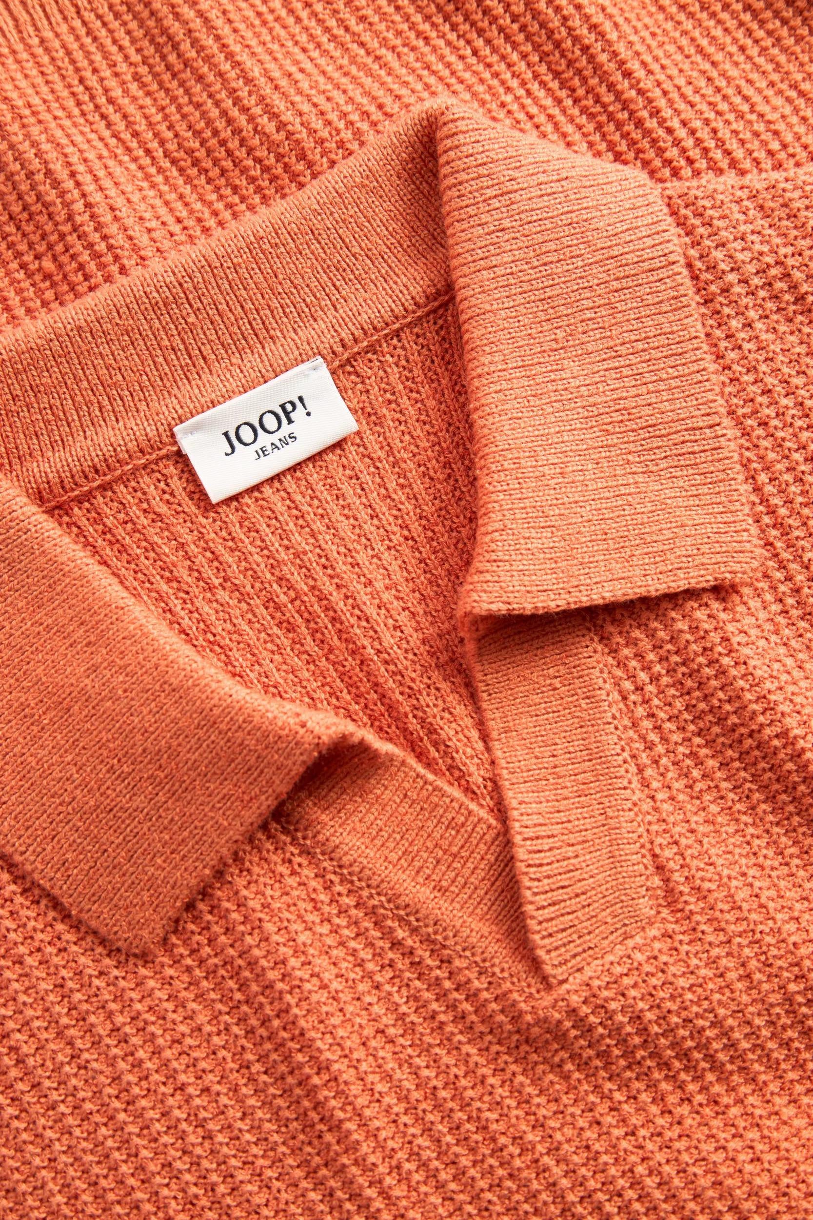 Strickpullover aus Baumwolle - 820-Bright Orange 820 - Orange