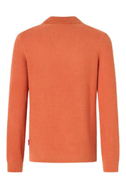 Strickpullover aus Baumwolle - 820-Bright Orange 820 - Orange