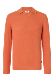 Strickpullover aus Baumwolle - 820-Bright Orange 820 - Orange