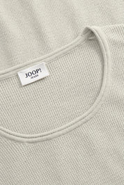 Strickpullover aus Baumwolle - 102-Natural 102 - Weiß