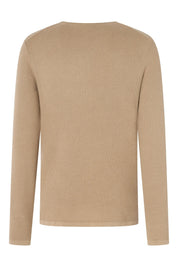 Strickpullover aus Baumwolle - 266-Medium Beige 266 - Beige