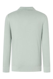 Strickpullover aus Baumwollmix - 340 - Türkis