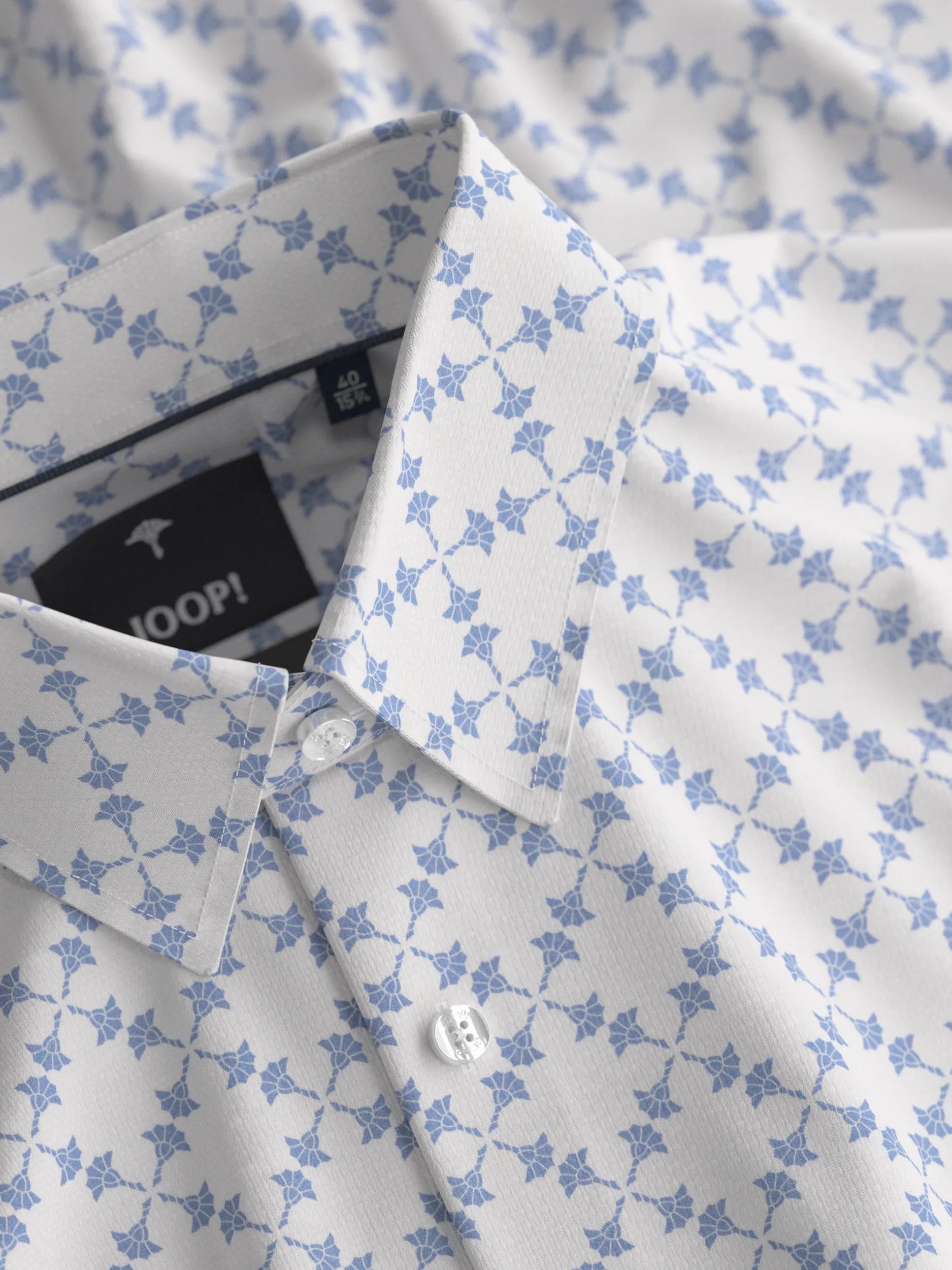 Freizeithemd Slim Fit - 420 - Blau