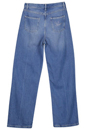 Jeans Straight Leg - FSHW-FRESH TENCEL WASH - Blau