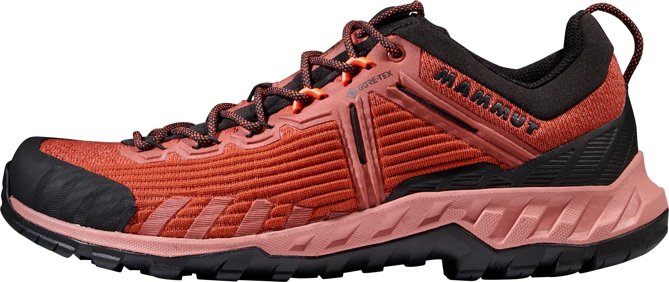 Wanderschuhe Low GTX - 3771-brick-quartz dust - Schwarz | Orange