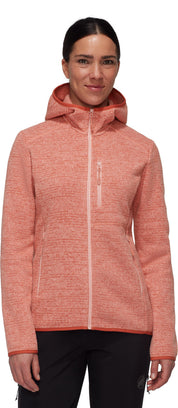 Fleecejacke mit Stehkragen - 3774-quartz dust melange - Rosa