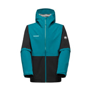 Funktionsjacke LINARD GUIDE - 00818-black-deep teal - Blau