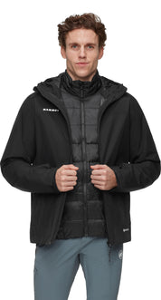 Funktionsjacke TREELINE 3 in 1 - 0052-black-black - Schwarz