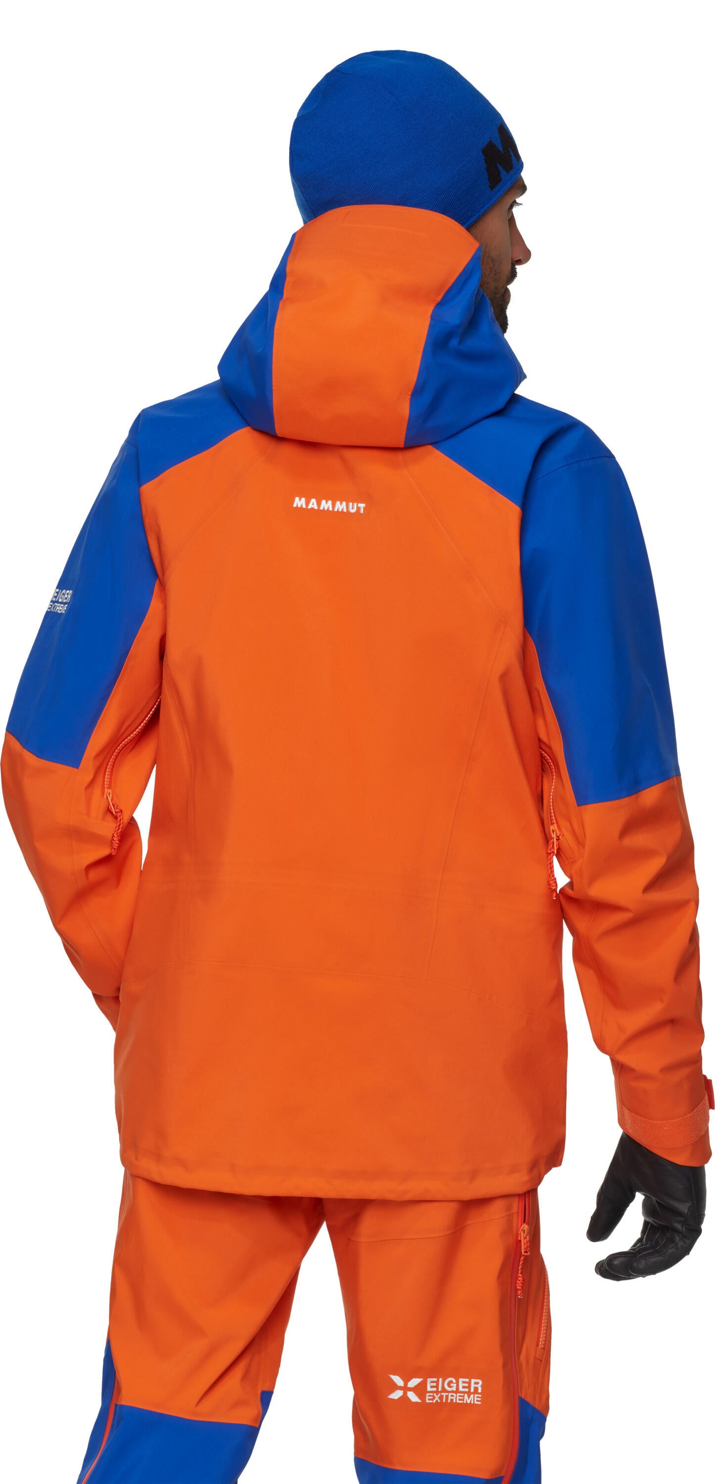 Funktionsjacke EIGER NORDWAND PRO - 2291-eiger orange-eiger blue - Orange