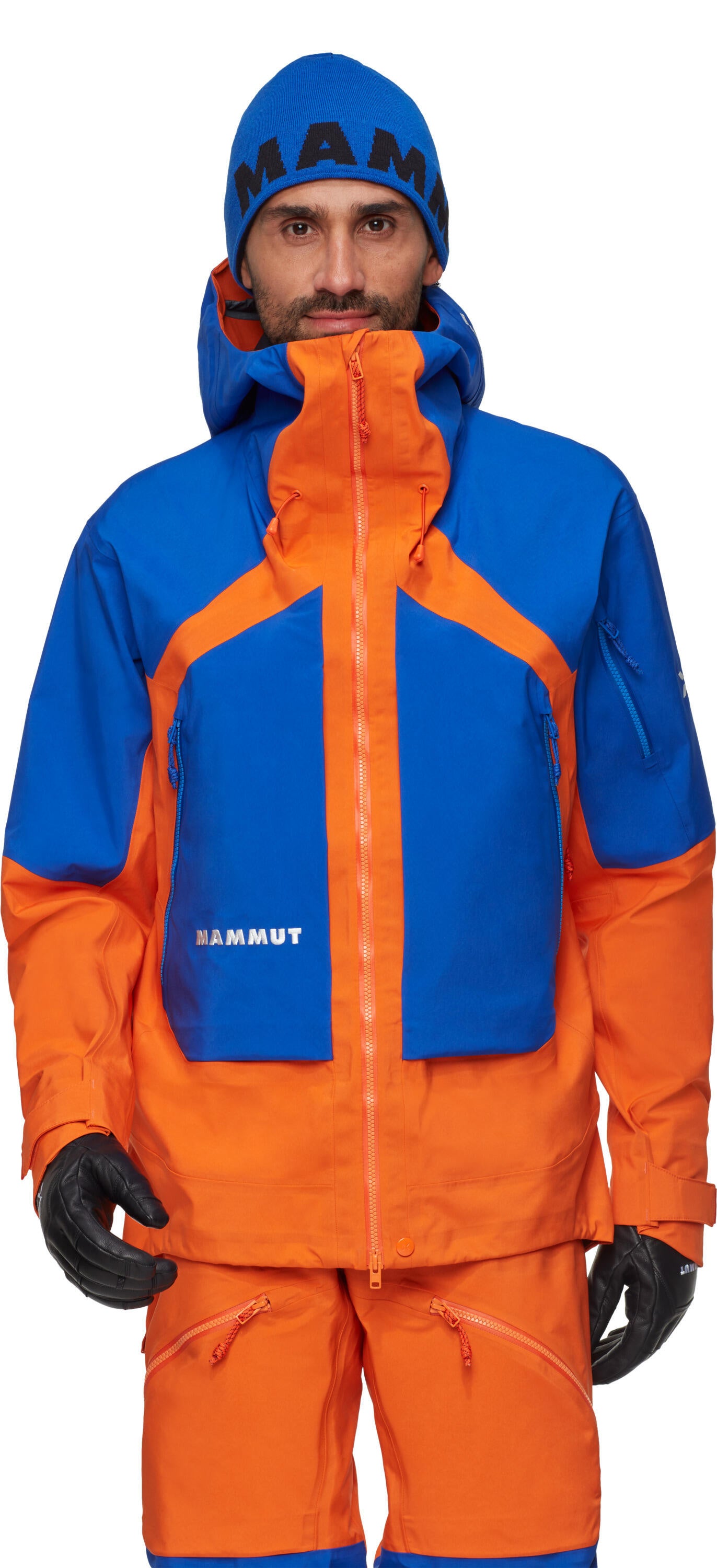 Funktionsjacke EIGER NORDWAND PRO - 2291-eiger orange-eiger blue - Orange