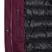 Funktionsparka TREELINE HS THERMO - 3800-vin - Rot