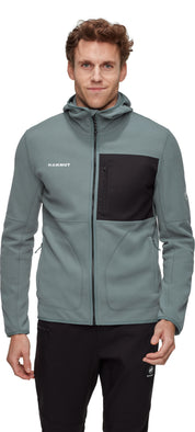 Fleecejacke TAMARO mit Kapuze - 00791-strata-black - Blau