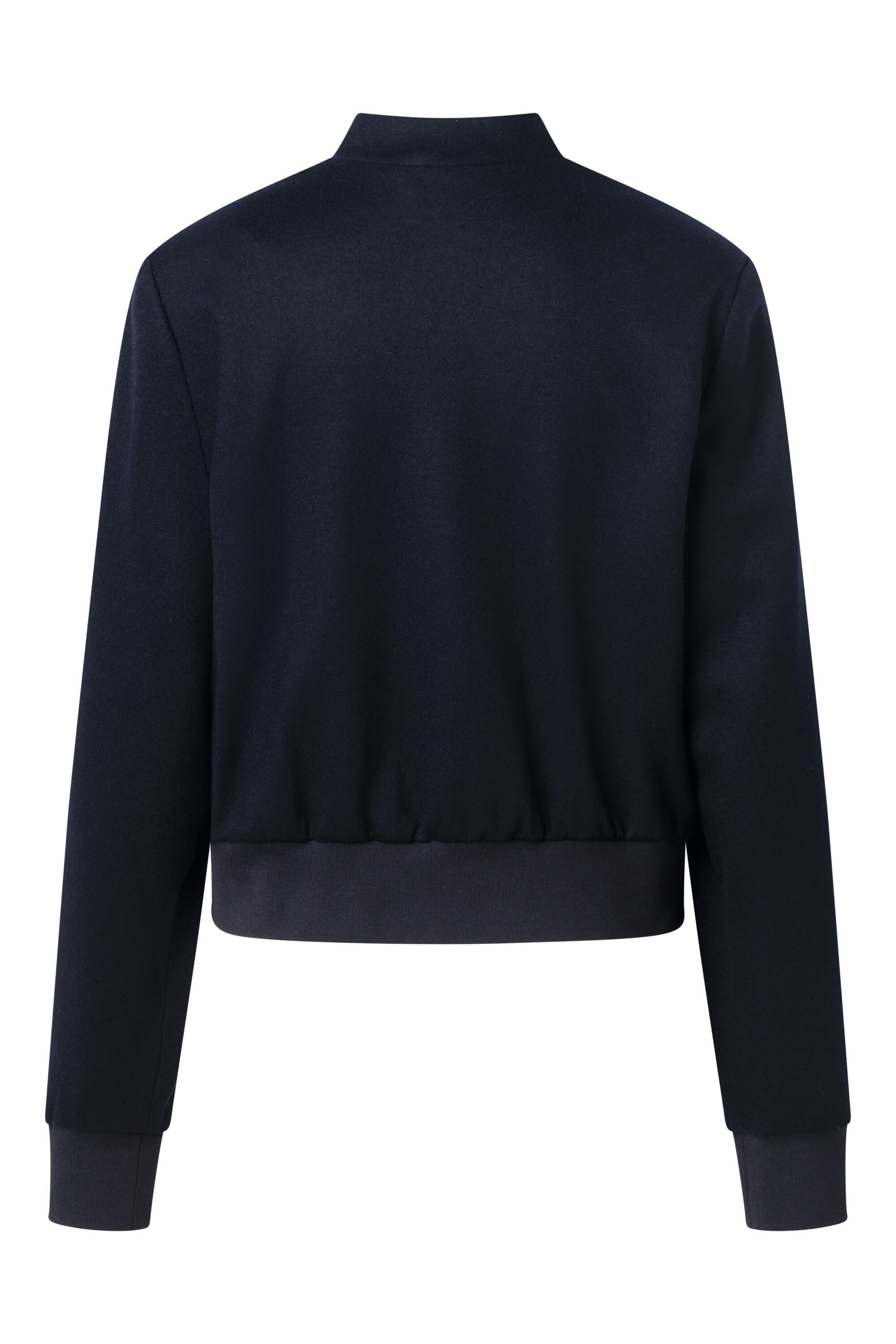 Strickjacke aus Wolle - Navy 415 - Blau