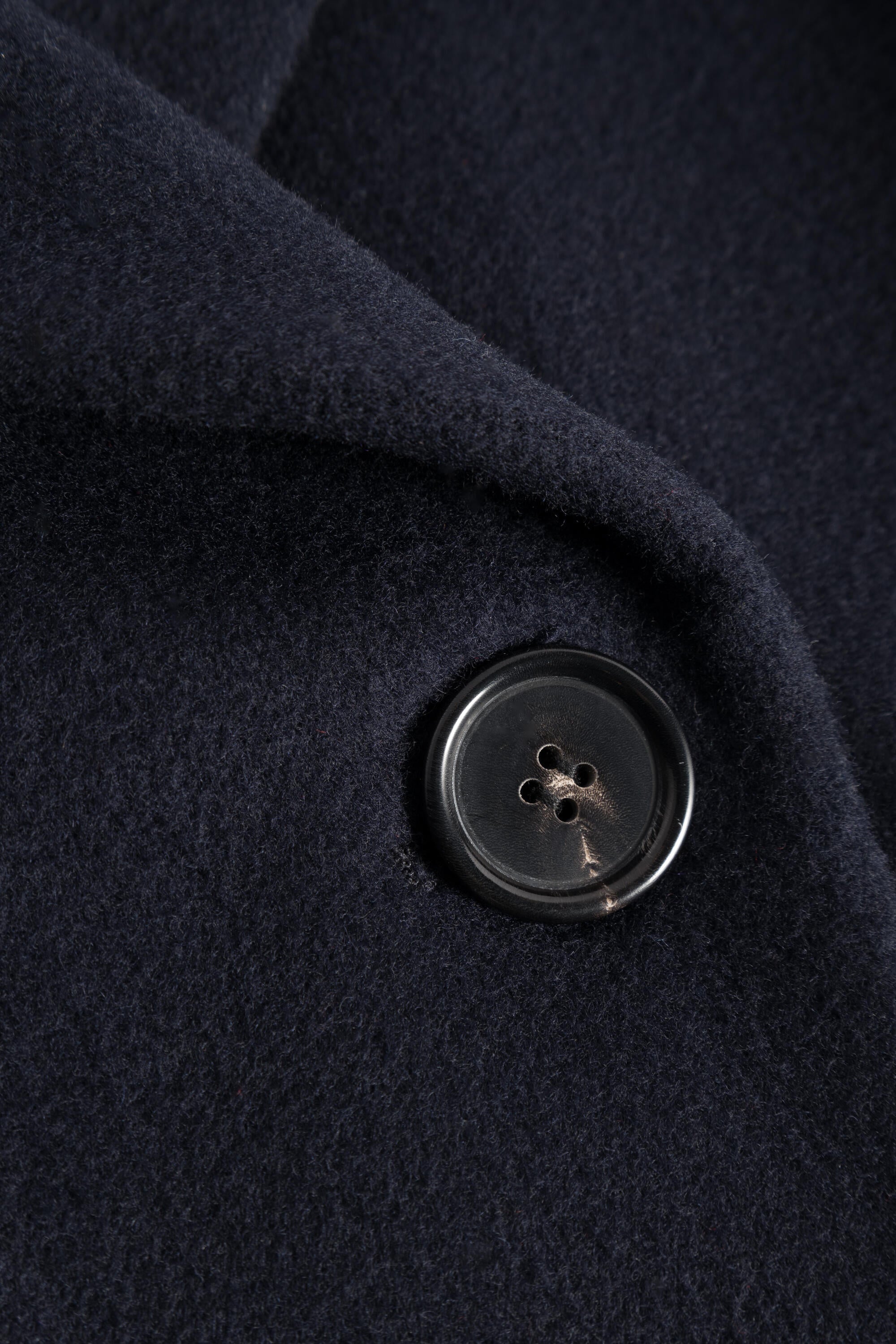 Caban aus Schurwolle - Navy 415 - Blau