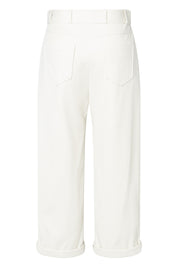 Bundfaltenhose Loose Fit - Open White - Weiß