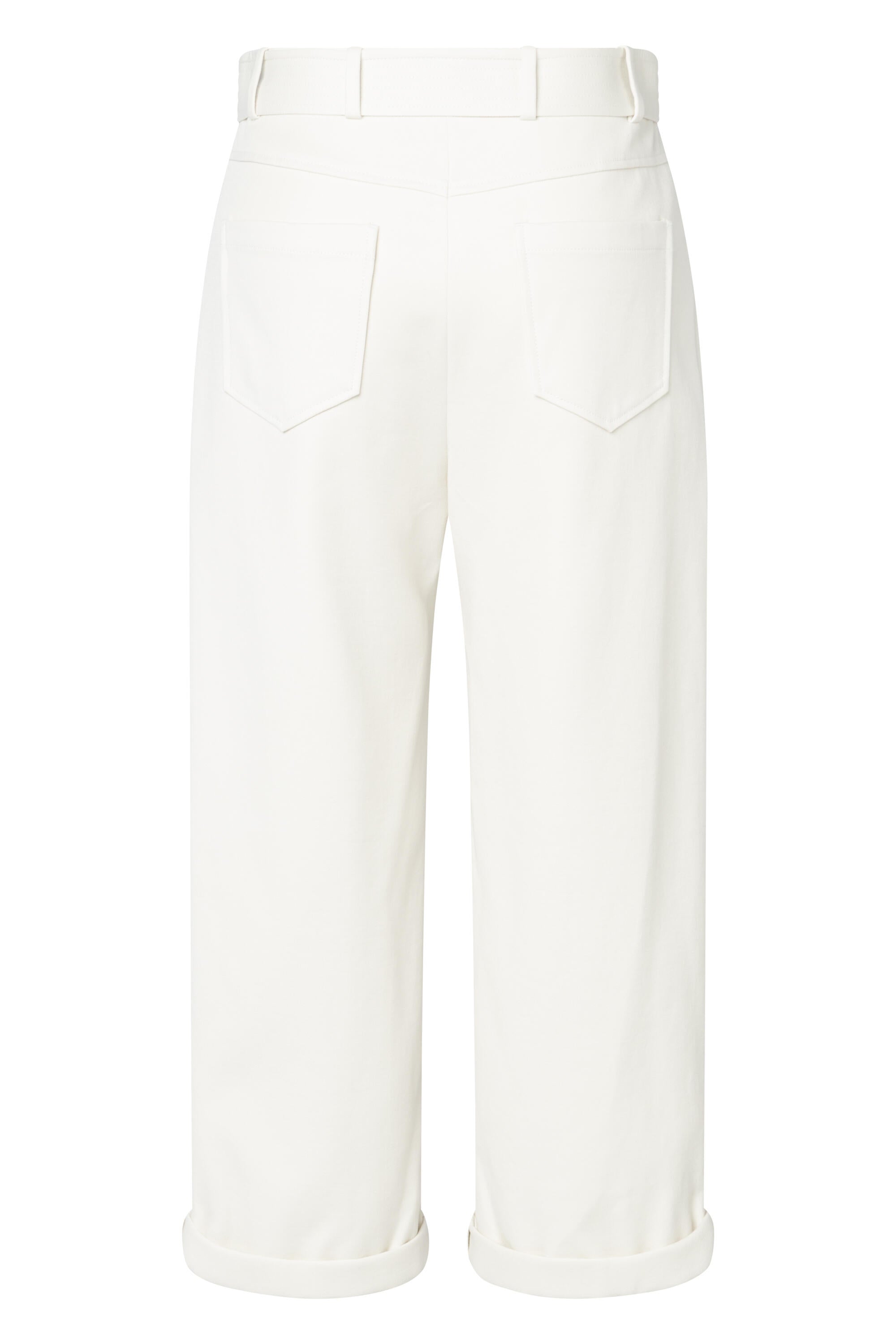 Bundfaltenhose Loose Fit - Open White - Weiß