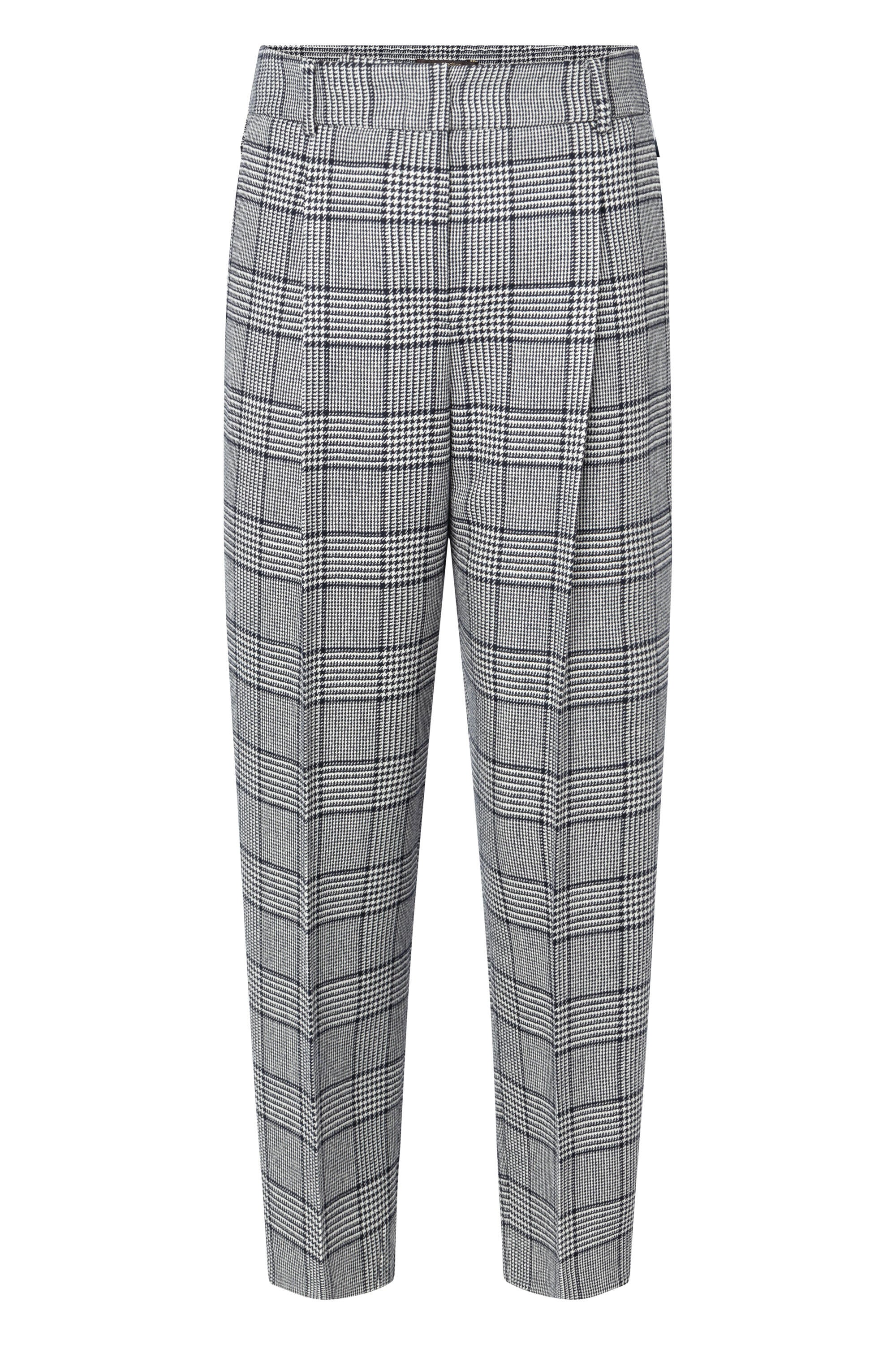 Bundfaltenhose Regular Fit - Navy - Blau