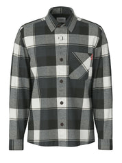 Overshirt kariert aus Baumwollmix - 001-Black - Schwarz