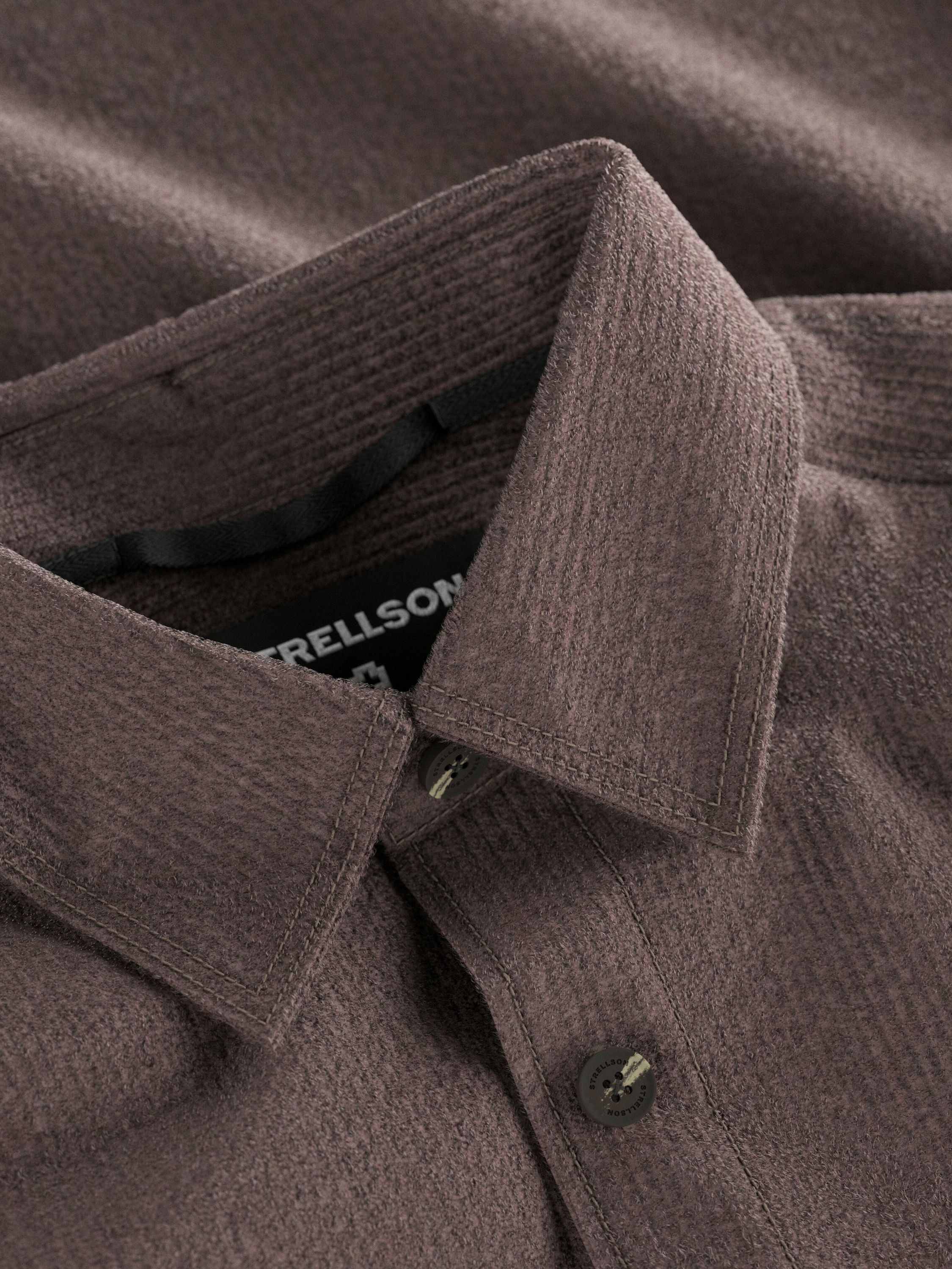 Cordovershirt aus Baumwolle - 204 - Braun