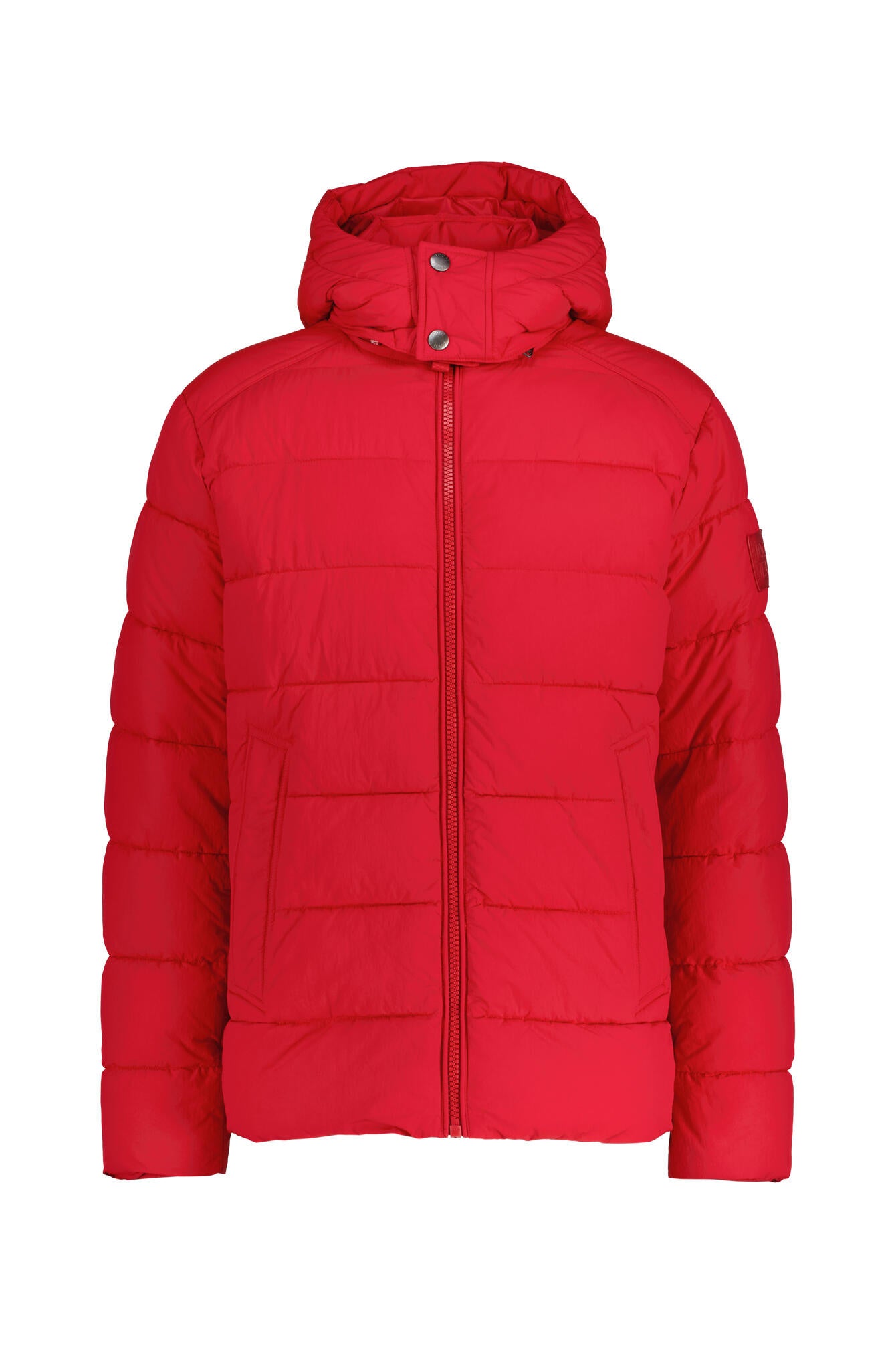 Steppjacke JOSHAS mit abnehmbarer Kapuze - 601-Dark Red - Rot
