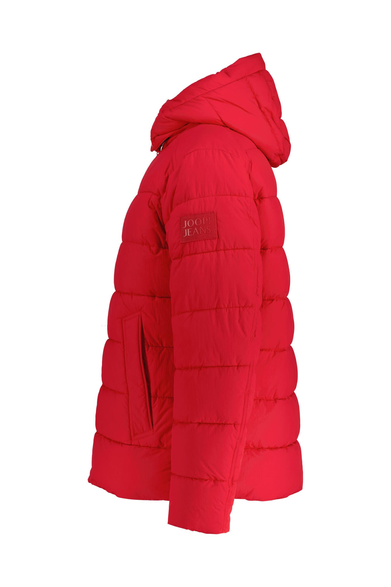 Steppjacke JOSHAS mit abnehmbarer Kapuze - 601-Dark Red - Rot