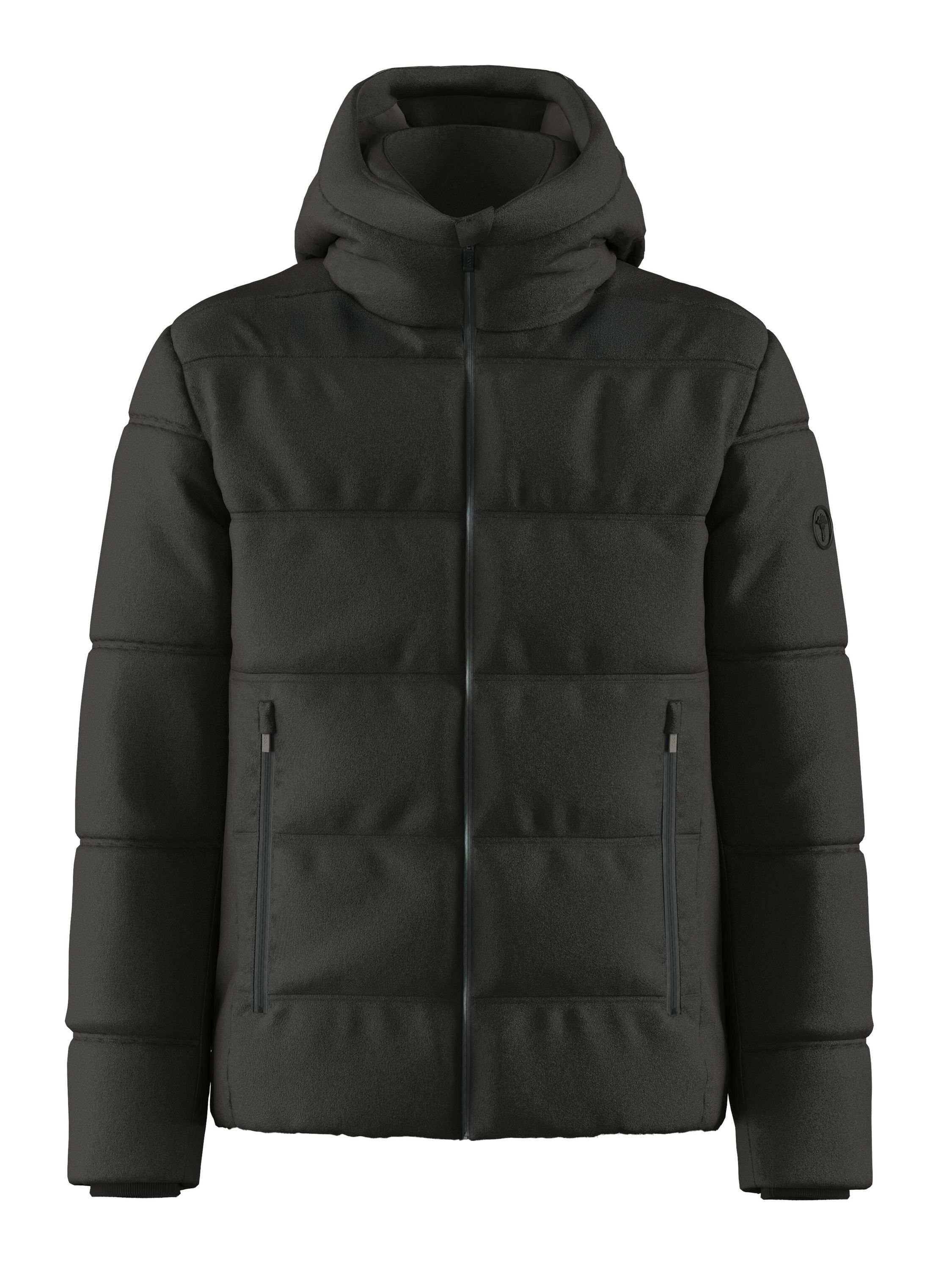 Winterjacke HARPUR mit Kapuze - 001 - Schwarz