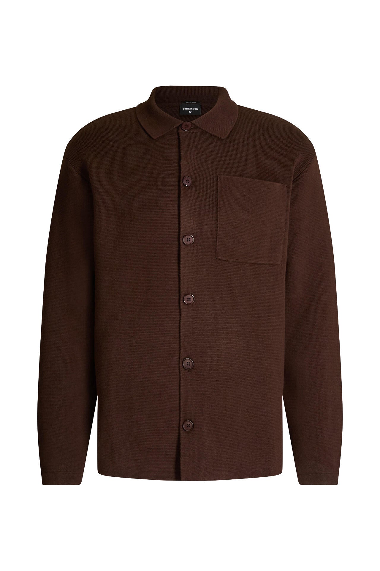 Strick-Polohemd AIDEN - 204 - Braun