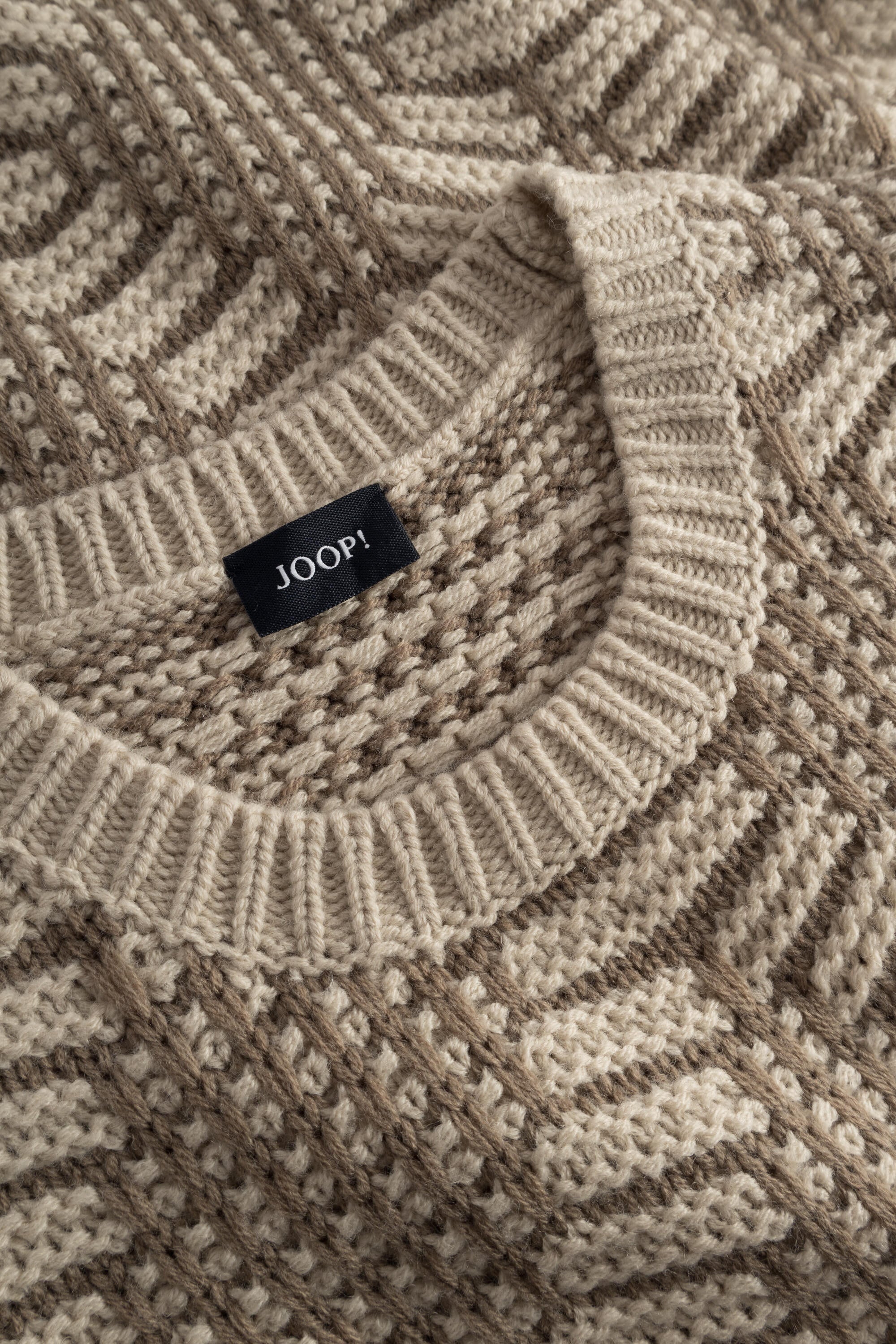 Strickpullover Modern Fit - 268 - Beige