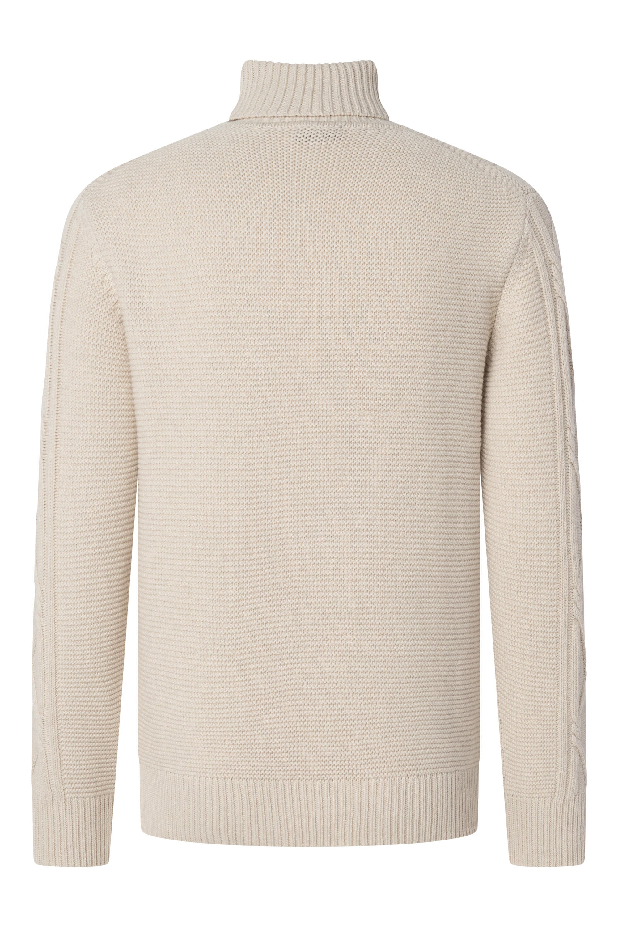 Strickpullover aus Wollmix - 107 - Creme
