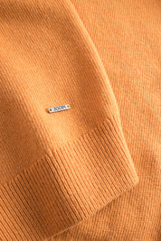 Strickpullover LUANOR aus Wollmix - 837 - Orange