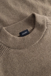 Strickpullover LUANOR aus Wollmix - 219 - Braun