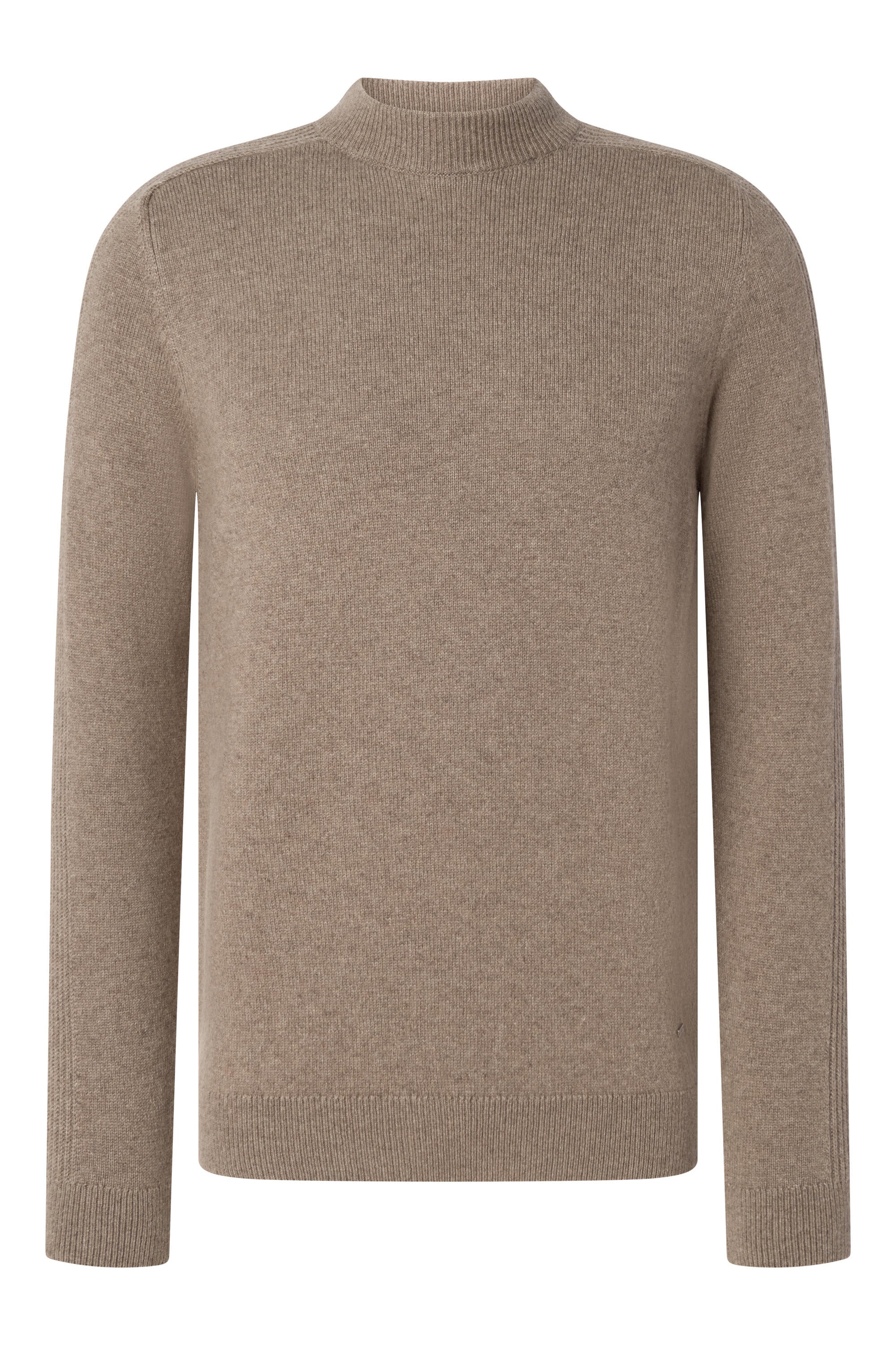 Strickpullover LUANOR aus Wollmix - 219 - Braun