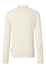 Strickpullover FLORIANO aus Baumwolle - 107-Natural - Creme