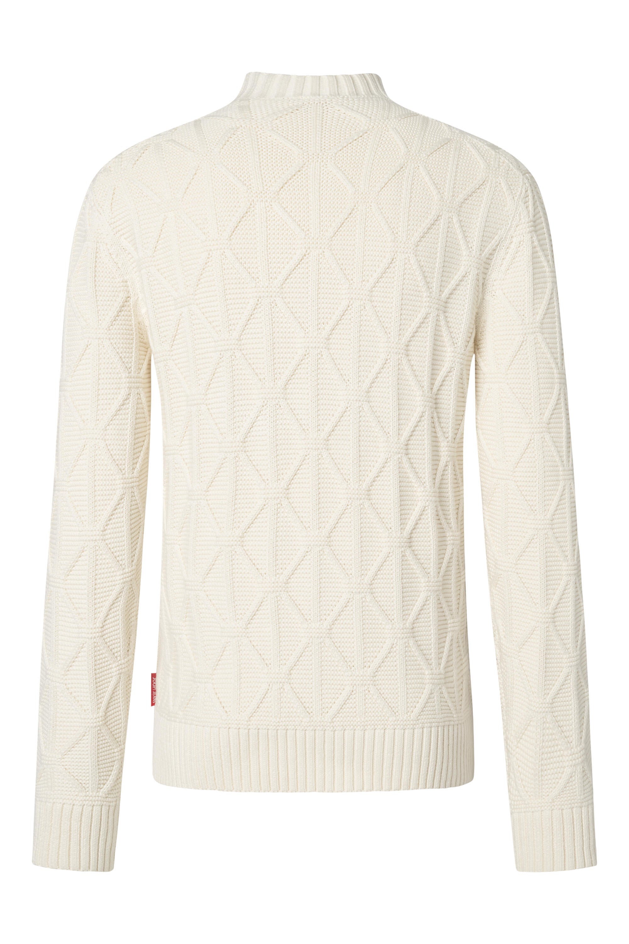Strickpullover FLORIANO aus Baumwolle - 107-Natural - Creme