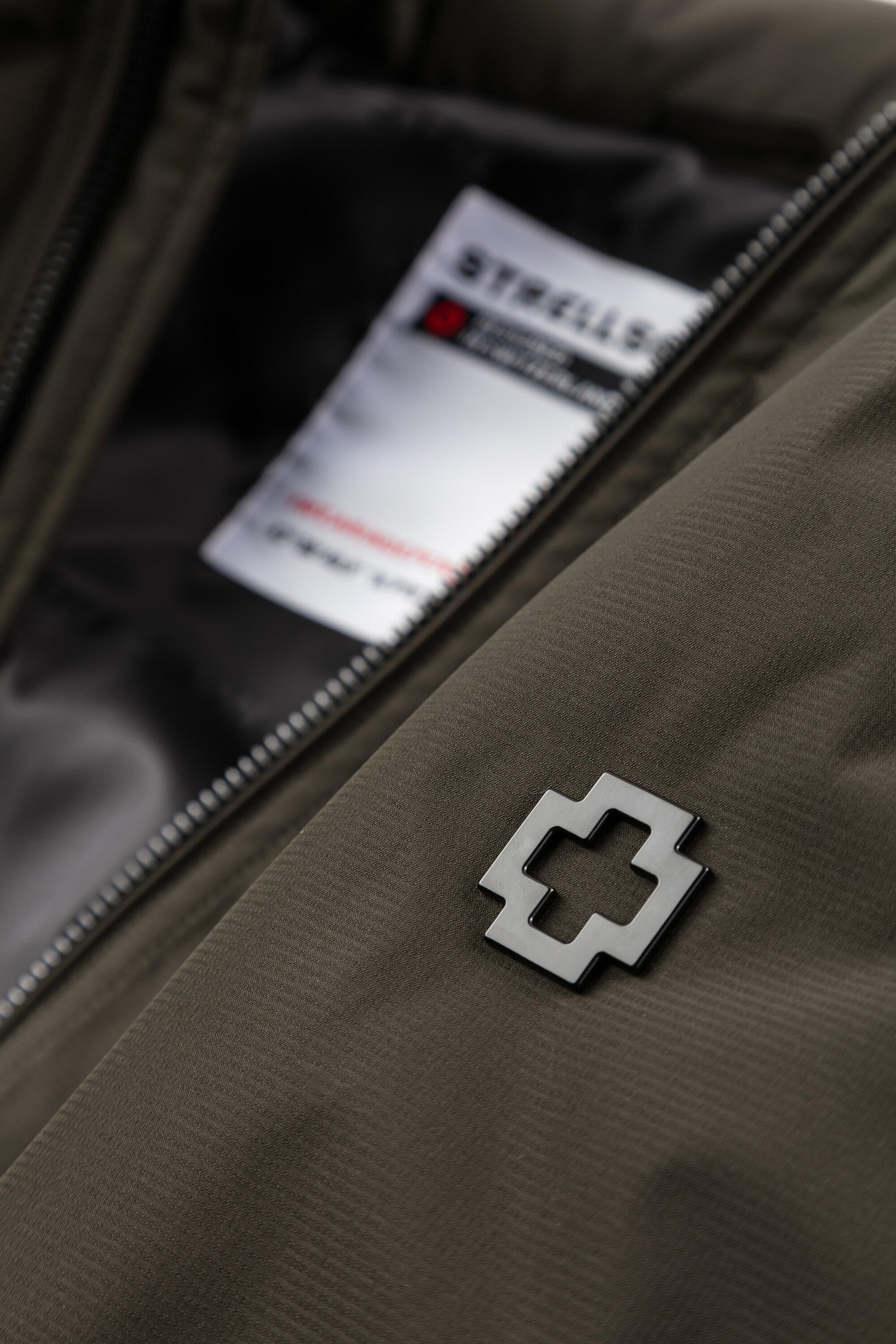 Übergangsjacke mit Stehkragen - 261 - Khaki