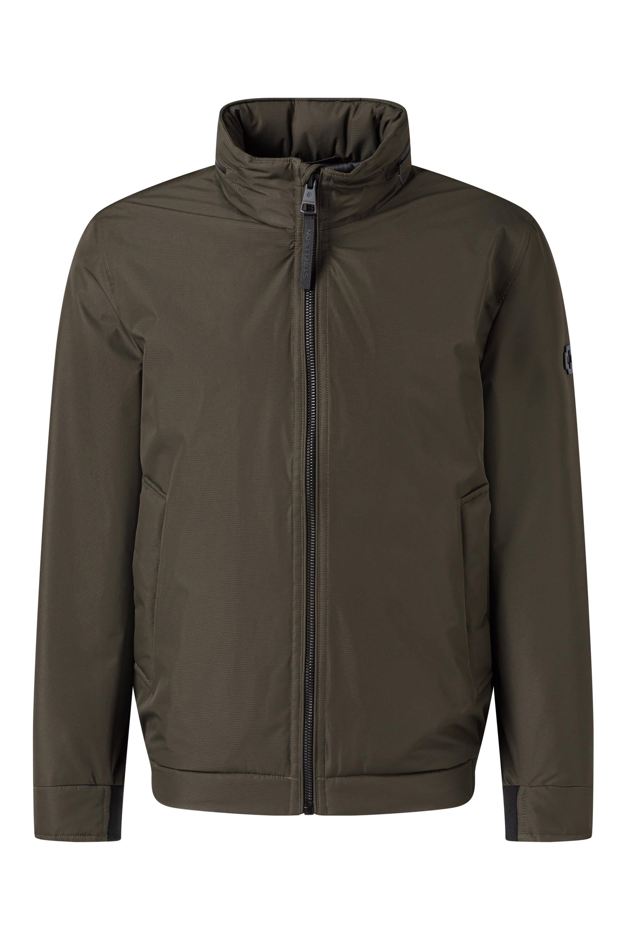 Übergangsjacke mit Stehkragen - 261 - Khaki