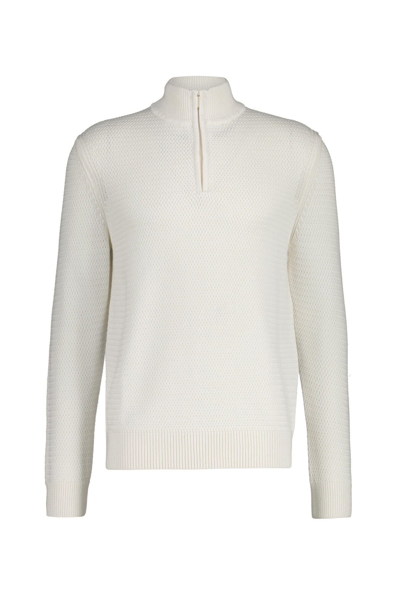 Strickpullover ADRIAN aus Bio-Baumwolle - 103 - Creme