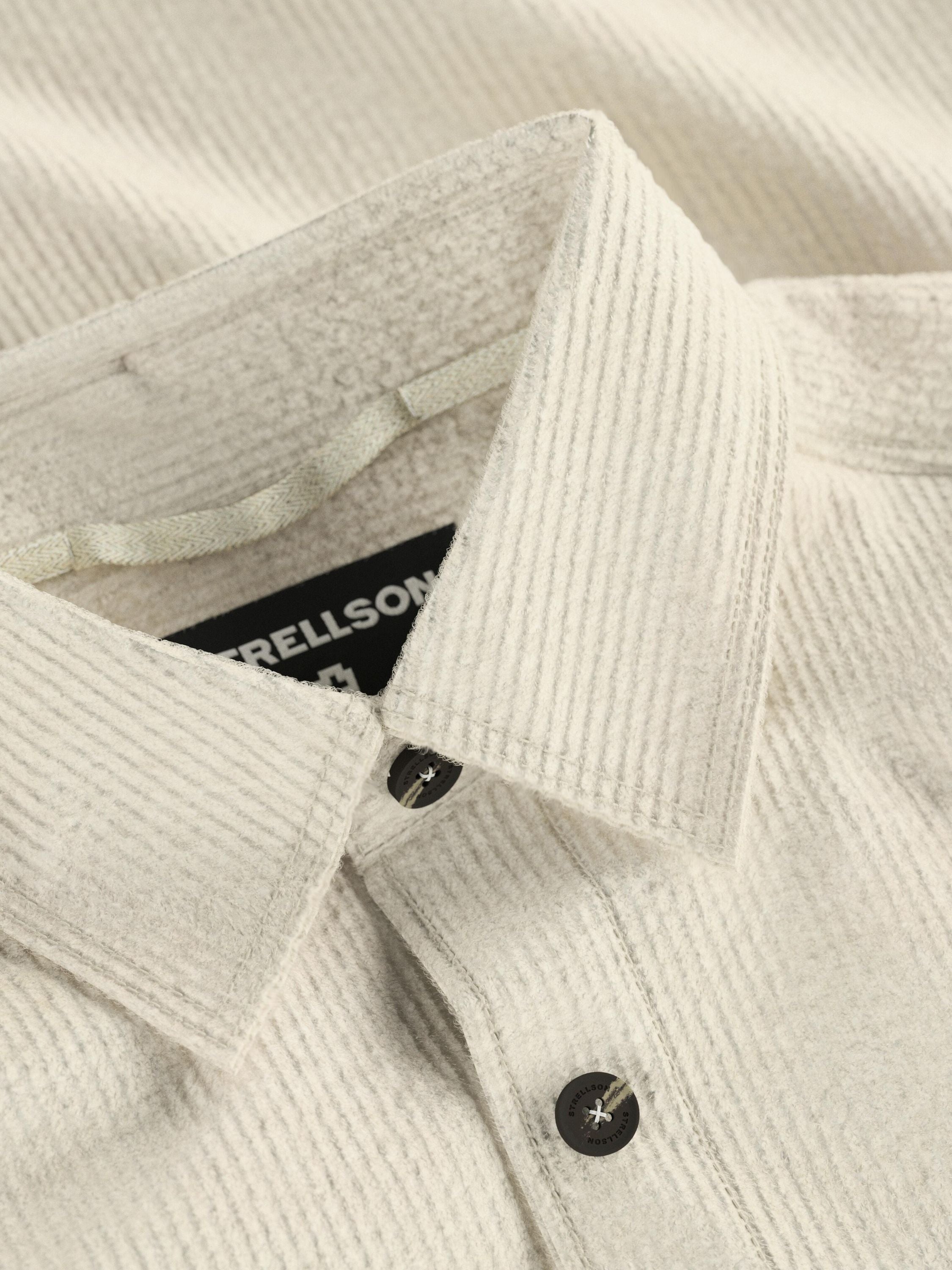 Cordovershirt aus Baumwolle - 103 - Creme