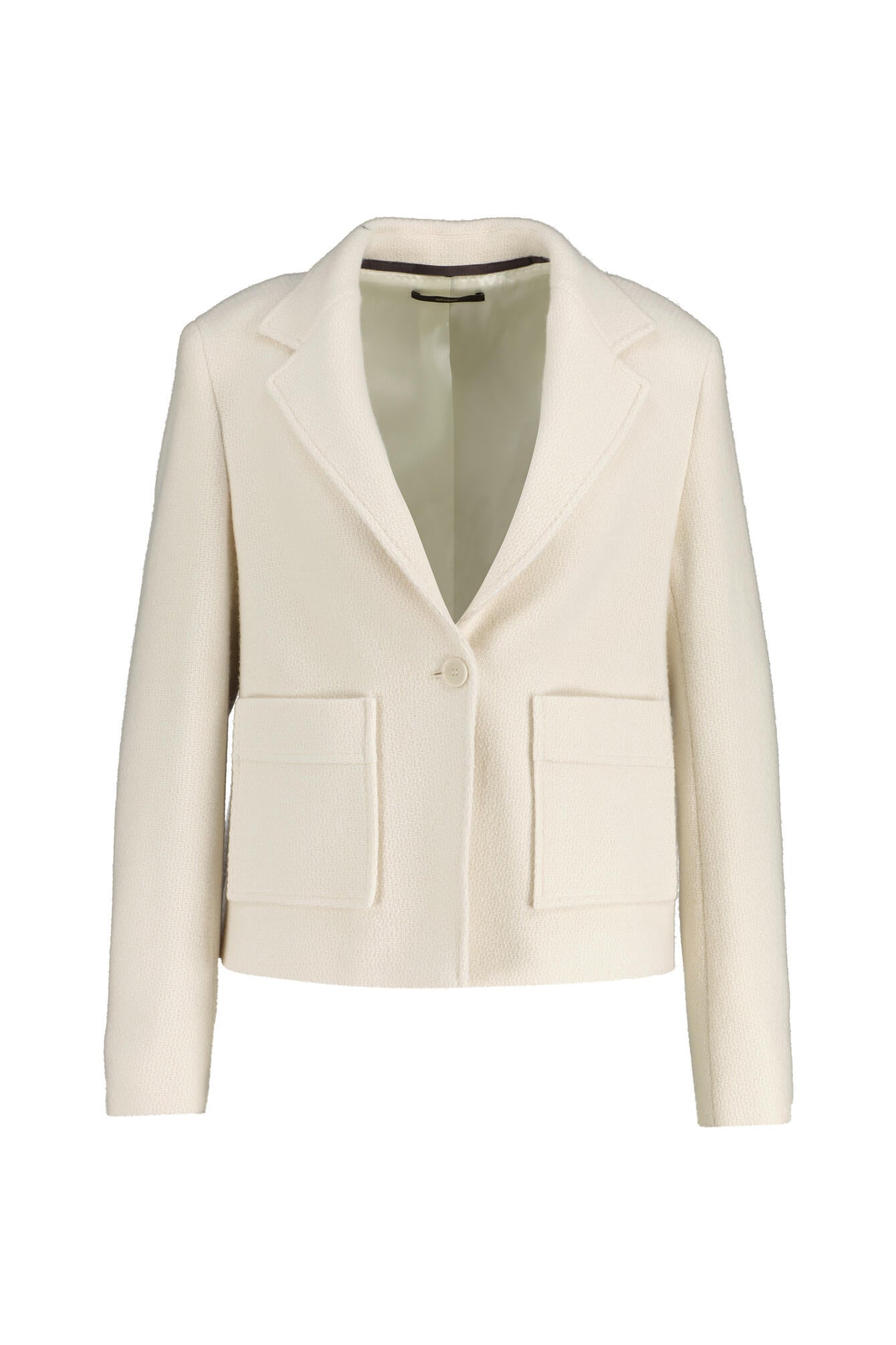Blazer aus Wollmix - Open White - Creme