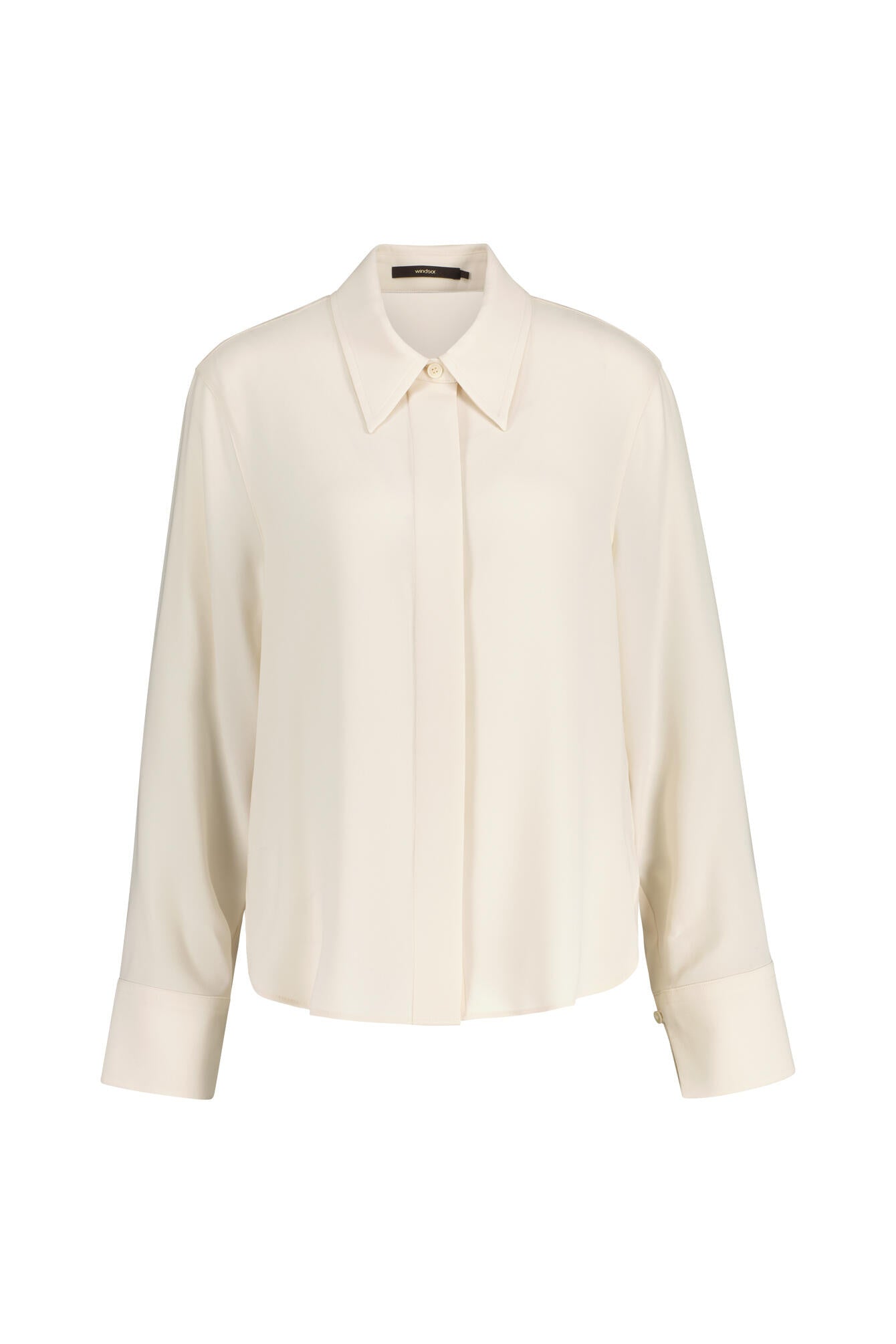 Bluse Regular Fit - Open White - Creme