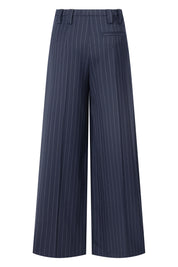 Bundfaltenhose Modern Fit - Navy - Blau