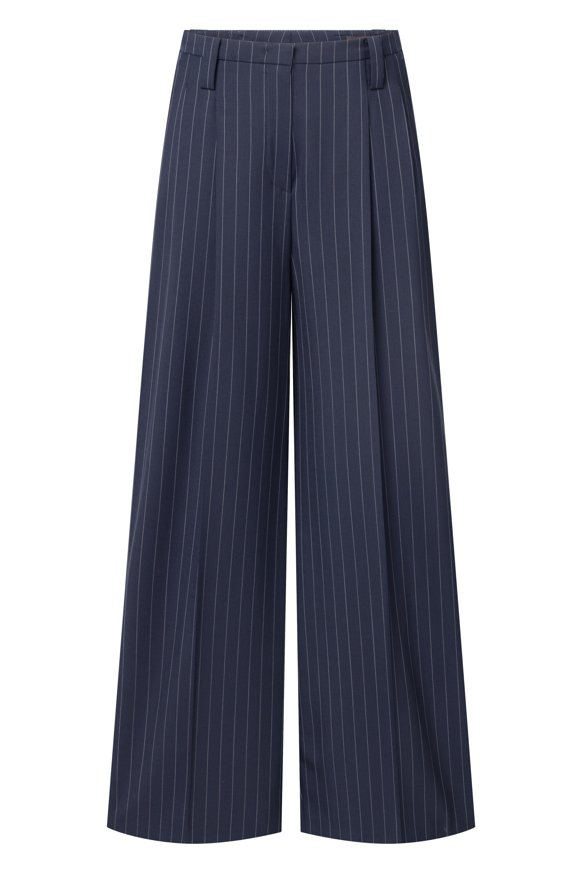 Bundfaltenhose Modern Fit - Navy - Blau