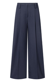 Bundfaltenhose Modern Fit - Navy - Blau