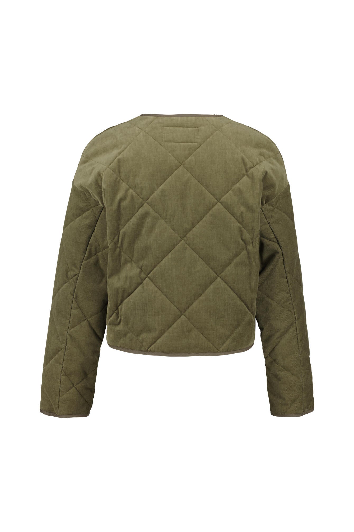 Steppjacke Cropped Fit - Open Green - Grün